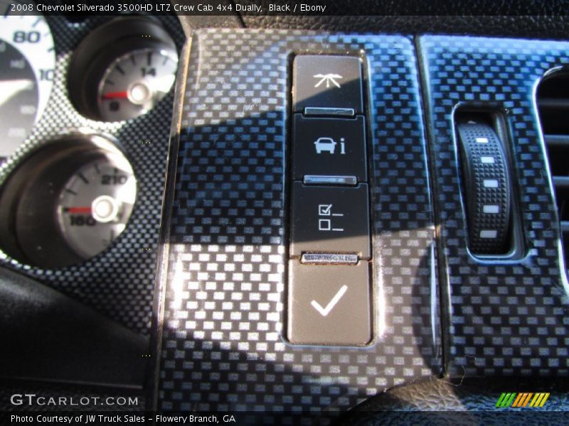 Black / Ebony 2008 Chevrolet Silverado 3500HD LTZ Crew Cab 4x4 Dually