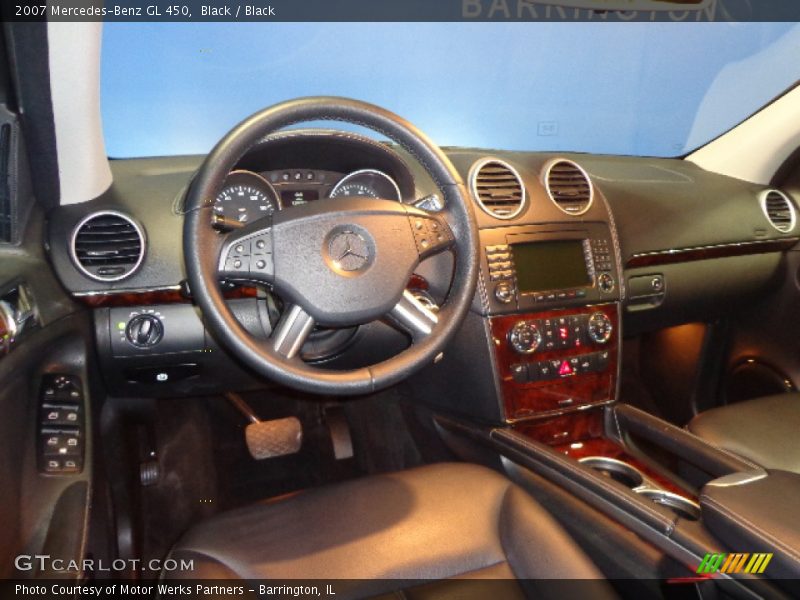 Black / Black 2007 Mercedes-Benz GL 450