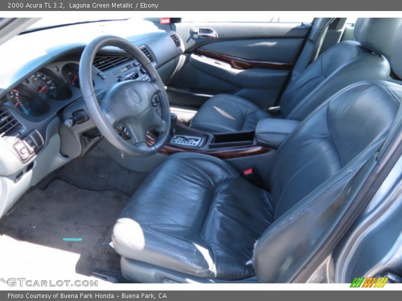 Laguna Green Metallic / Ebony 2000 Acura TL 3.2