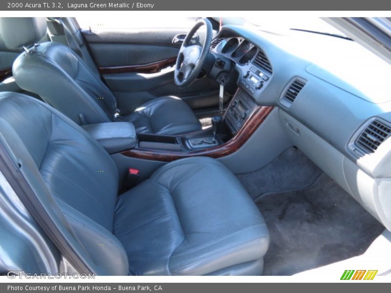 Laguna Green Metallic / Ebony 2000 Acura TL 3.2