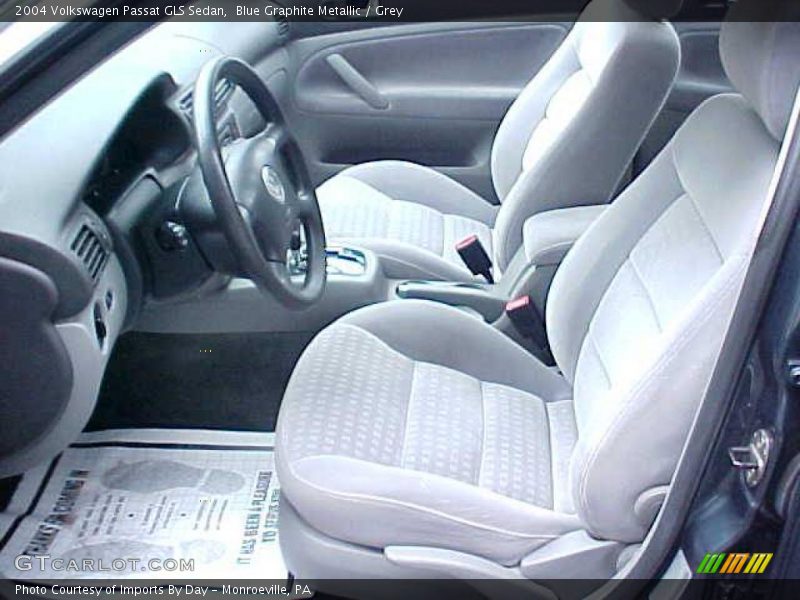 Blue Graphite Metallic / Grey 2004 Volkswagen Passat GLS Sedan