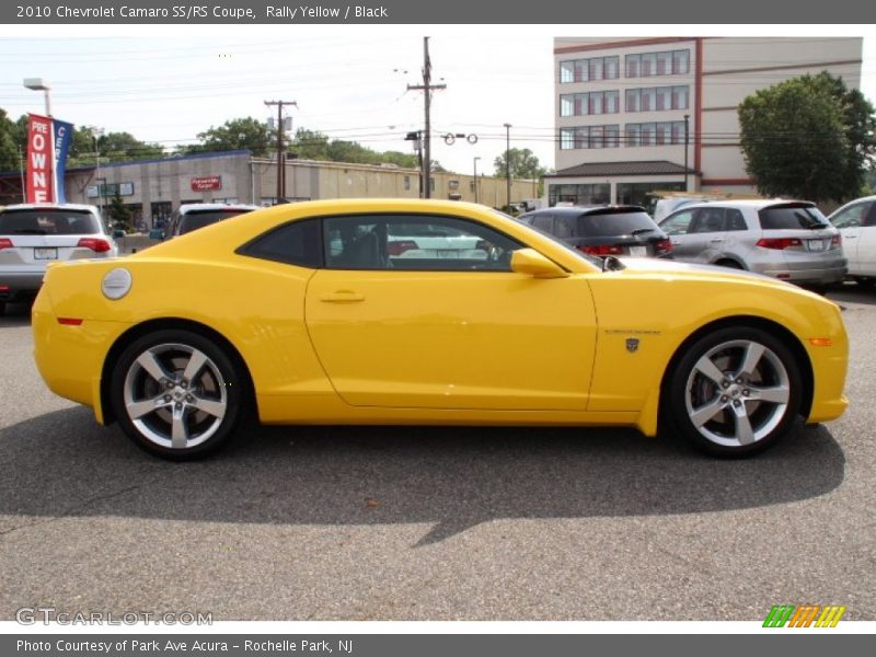 Rally Yellow / Black 2010 Chevrolet Camaro SS/RS Coupe