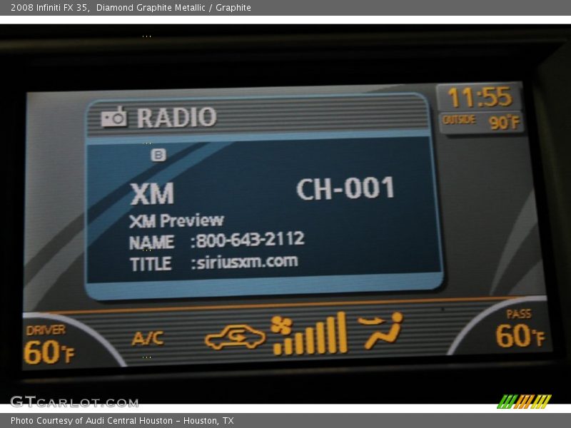 Diamond Graphite Metallic / Graphite 2008 Infiniti FX 35