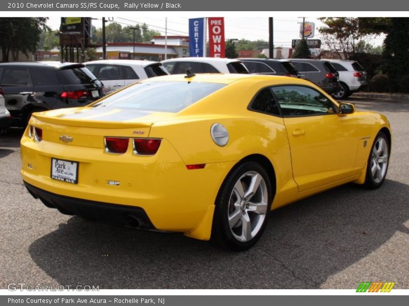 Rally Yellow / Black 2010 Chevrolet Camaro SS/RS Coupe