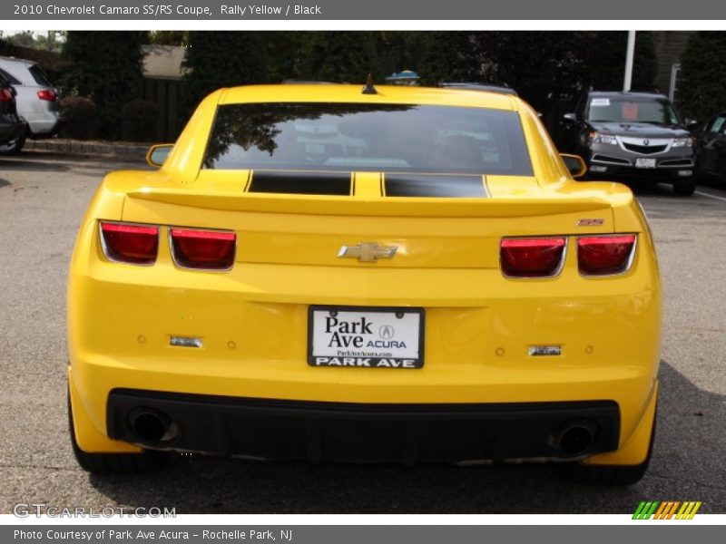 Rally Yellow / Black 2010 Chevrolet Camaro SS/RS Coupe