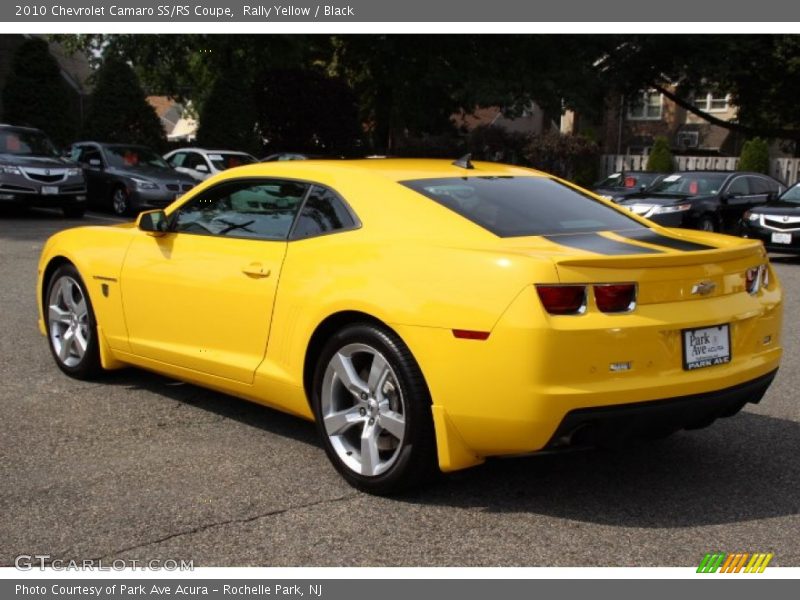 Rally Yellow / Black 2010 Chevrolet Camaro SS/RS Coupe
