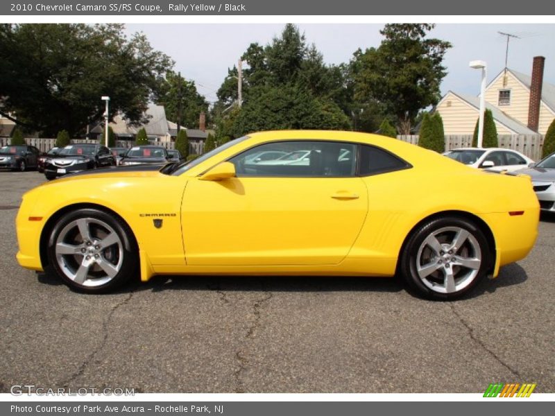 Rally Yellow / Black 2010 Chevrolet Camaro SS/RS Coupe