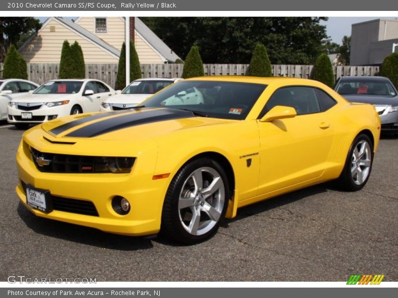 Rally Yellow / Black 2010 Chevrolet Camaro SS/RS Coupe