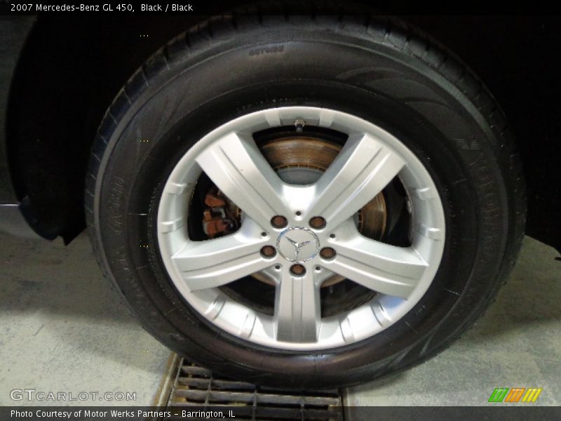 Black / Black 2007 Mercedes-Benz GL 450