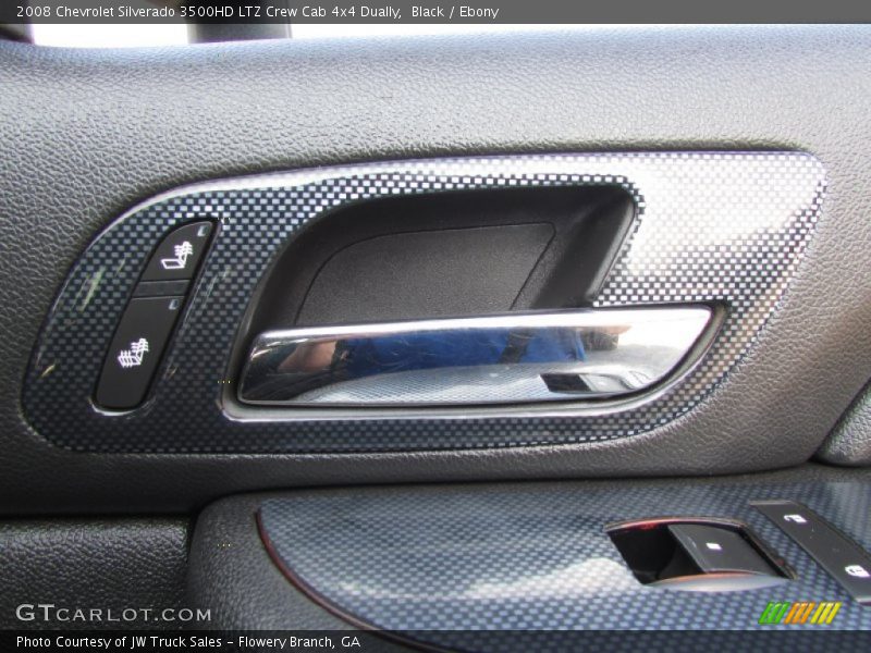 Black / Ebony 2008 Chevrolet Silverado 3500HD LTZ Crew Cab 4x4 Dually