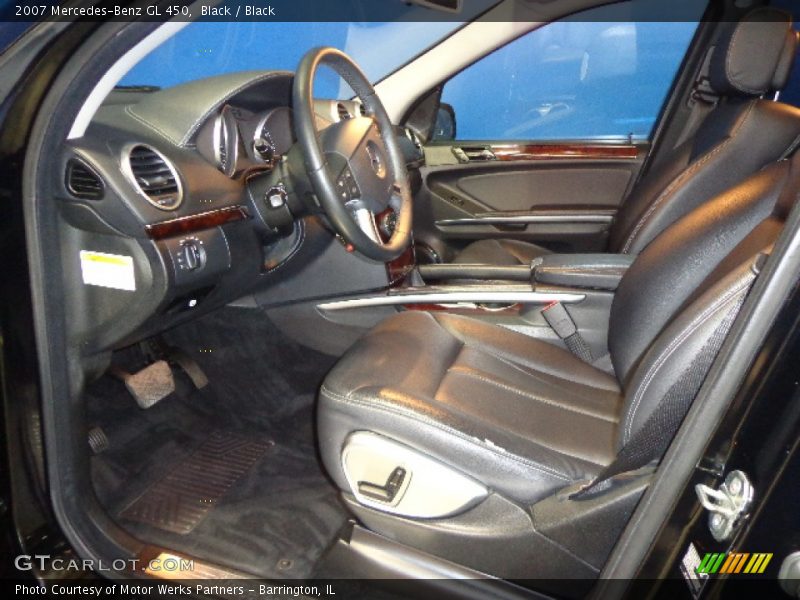 Black / Black 2007 Mercedes-Benz GL 450