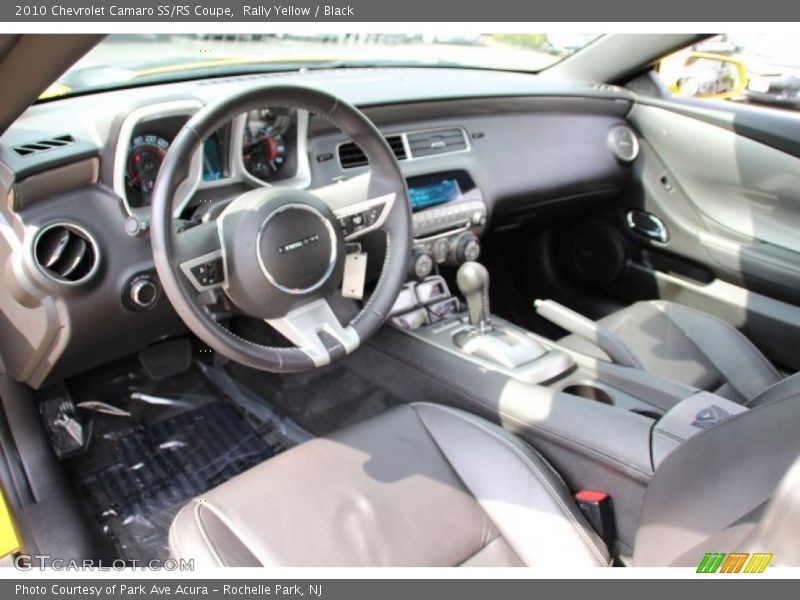 Rally Yellow / Black 2010 Chevrolet Camaro SS/RS Coupe