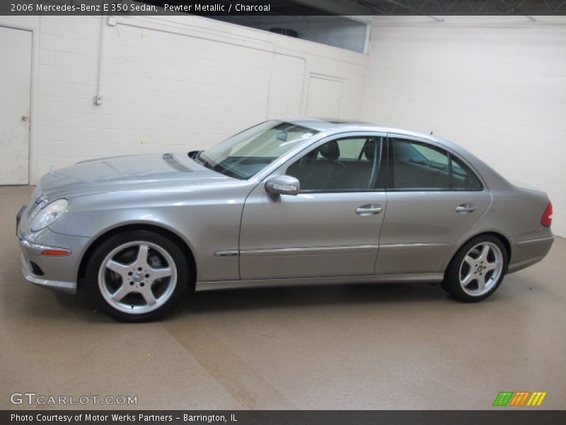 Pewter Metallic / Charcoal 2006 Mercedes-Benz E 350 Sedan