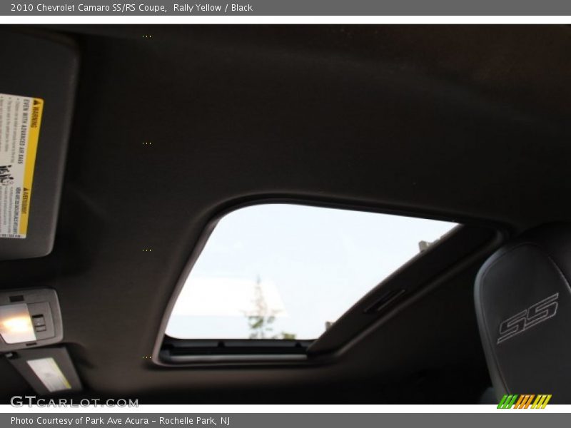 Rally Yellow / Black 2010 Chevrolet Camaro SS/RS Coupe