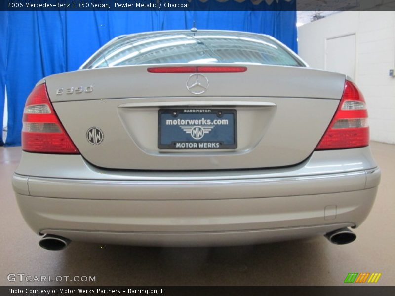 Pewter Metallic / Charcoal 2006 Mercedes-Benz E 350 Sedan