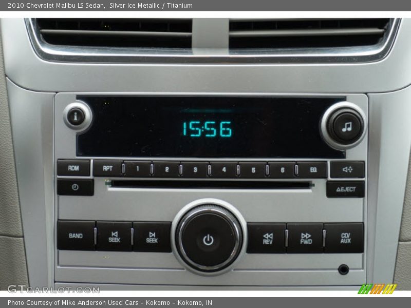 Silver Ice Metallic / Titanium 2010 Chevrolet Malibu LS Sedan