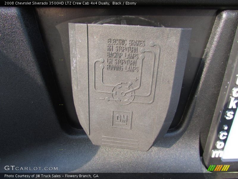 Black / Ebony 2008 Chevrolet Silverado 3500HD LTZ Crew Cab 4x4 Dually