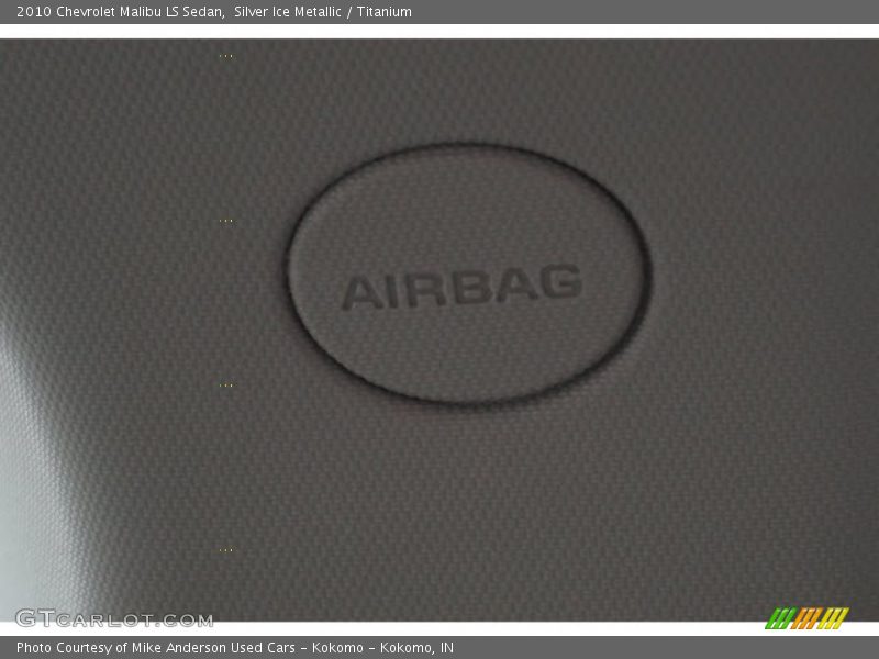 Silver Ice Metallic / Titanium 2010 Chevrolet Malibu LS Sedan