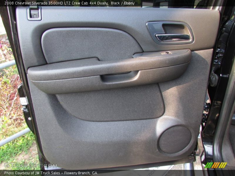 Black / Ebony 2008 Chevrolet Silverado 3500HD LTZ Crew Cab 4x4 Dually