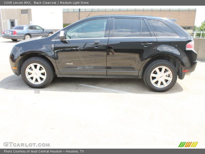 Black Clearcoat / Medium Light Stone 2008 Lincoln MKX