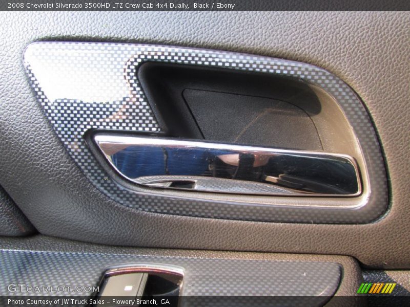 Black / Ebony 2008 Chevrolet Silverado 3500HD LTZ Crew Cab 4x4 Dually