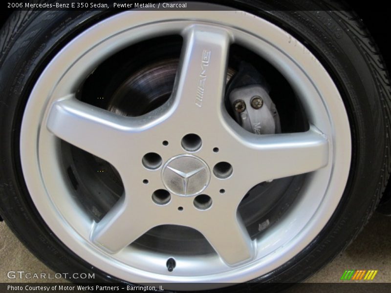 Pewter Metallic / Charcoal 2006 Mercedes-Benz E 350 Sedan