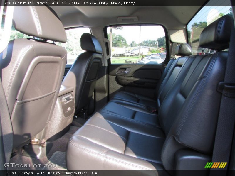 Black / Ebony 2008 Chevrolet Silverado 3500HD LTZ Crew Cab 4x4 Dually