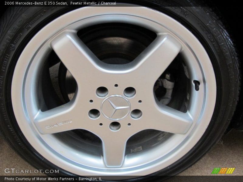 Pewter Metallic / Charcoal 2006 Mercedes-Benz E 350 Sedan