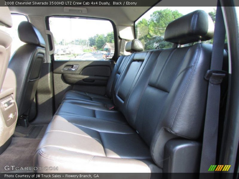 Black / Ebony 2008 Chevrolet Silverado 3500HD LTZ Crew Cab 4x4 Dually