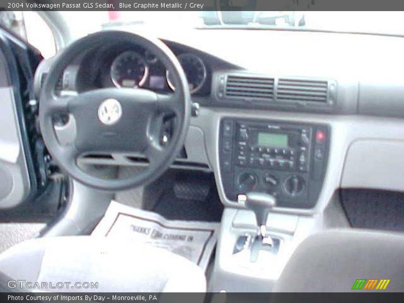Blue Graphite Metallic / Grey 2004 Volkswagen Passat GLS Sedan