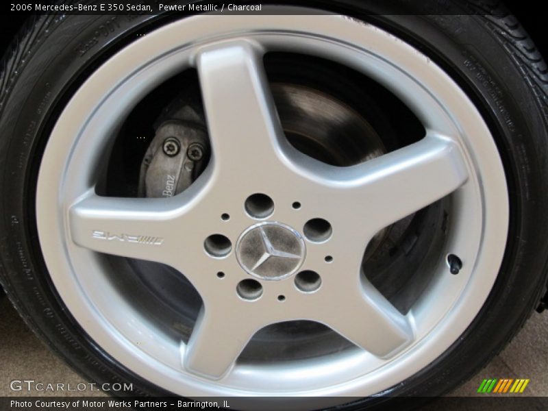 Pewter Metallic / Charcoal 2006 Mercedes-Benz E 350 Sedan