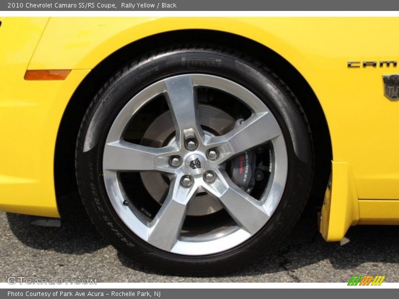 Rally Yellow / Black 2010 Chevrolet Camaro SS/RS Coupe