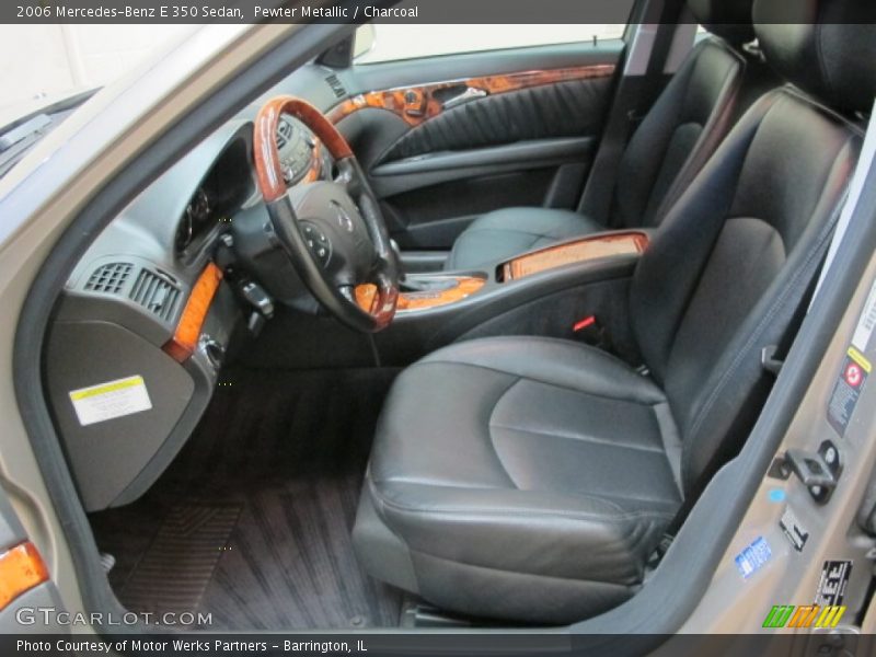 Pewter Metallic / Charcoal 2006 Mercedes-Benz E 350 Sedan