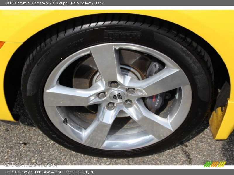 Rally Yellow / Black 2010 Chevrolet Camaro SS/RS Coupe