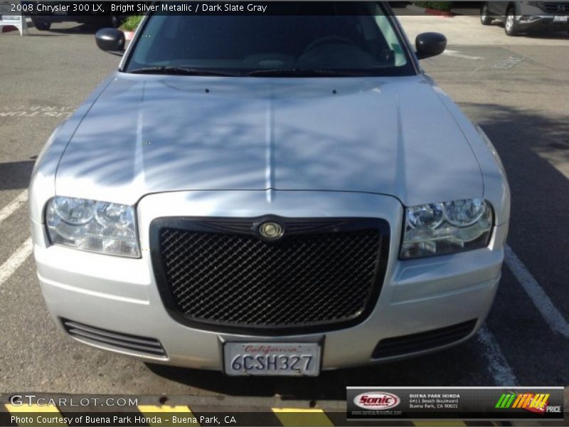 Bright Silver Metallic / Dark Slate Gray 2008 Chrysler 300 LX
