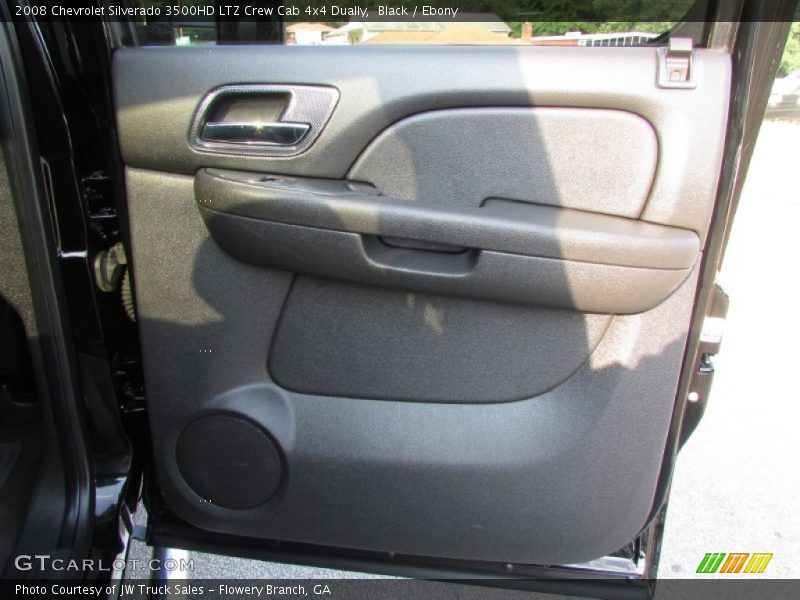 Black / Ebony 2008 Chevrolet Silverado 3500HD LTZ Crew Cab 4x4 Dually