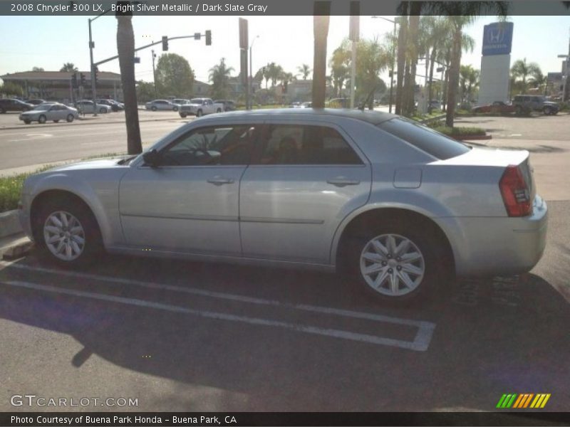 Bright Silver Metallic / Dark Slate Gray 2008 Chrysler 300 LX