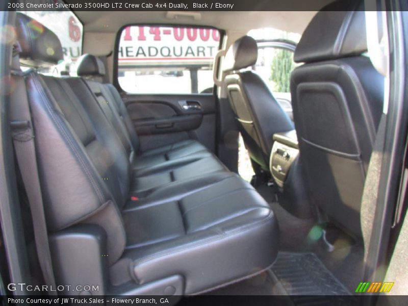 Black / Ebony 2008 Chevrolet Silverado 3500HD LTZ Crew Cab 4x4 Dually