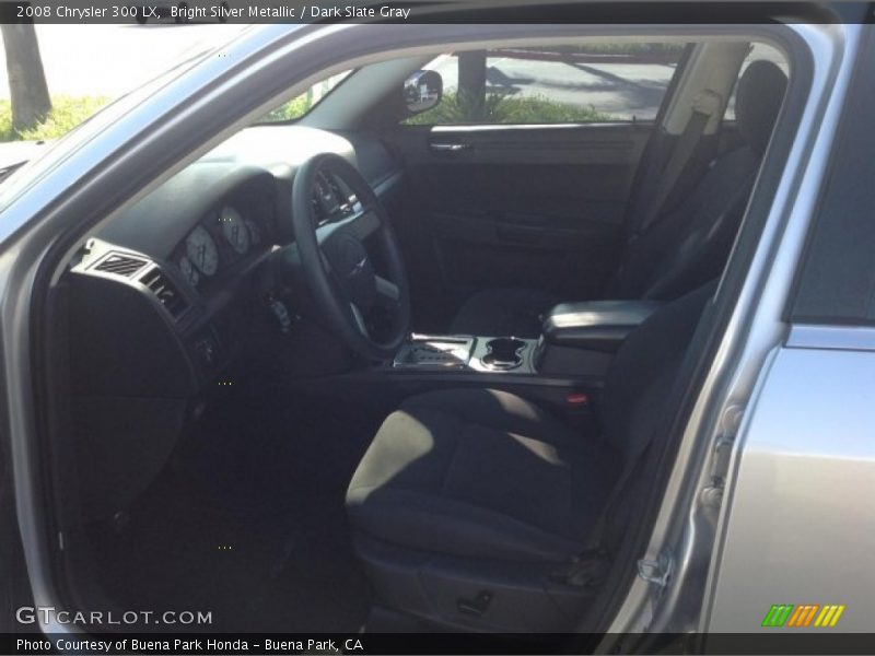 Bright Silver Metallic / Dark Slate Gray 2008 Chrysler 300 LX