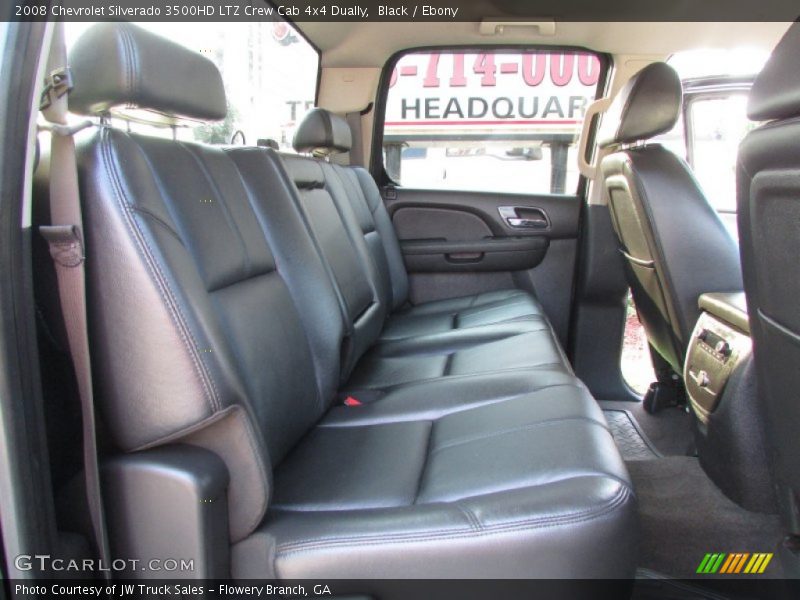 Black / Ebony 2008 Chevrolet Silverado 3500HD LTZ Crew Cab 4x4 Dually