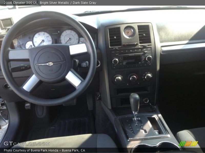 Bright Silver Metallic / Dark Slate Gray 2008 Chrysler 300 LX