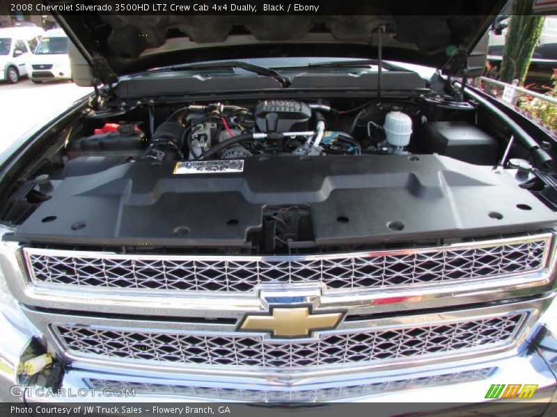 Black / Ebony 2008 Chevrolet Silverado 3500HD LTZ Crew Cab 4x4 Dually