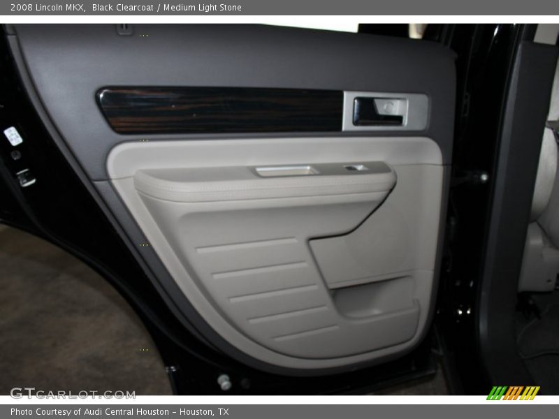 Black Clearcoat / Medium Light Stone 2008 Lincoln MKX