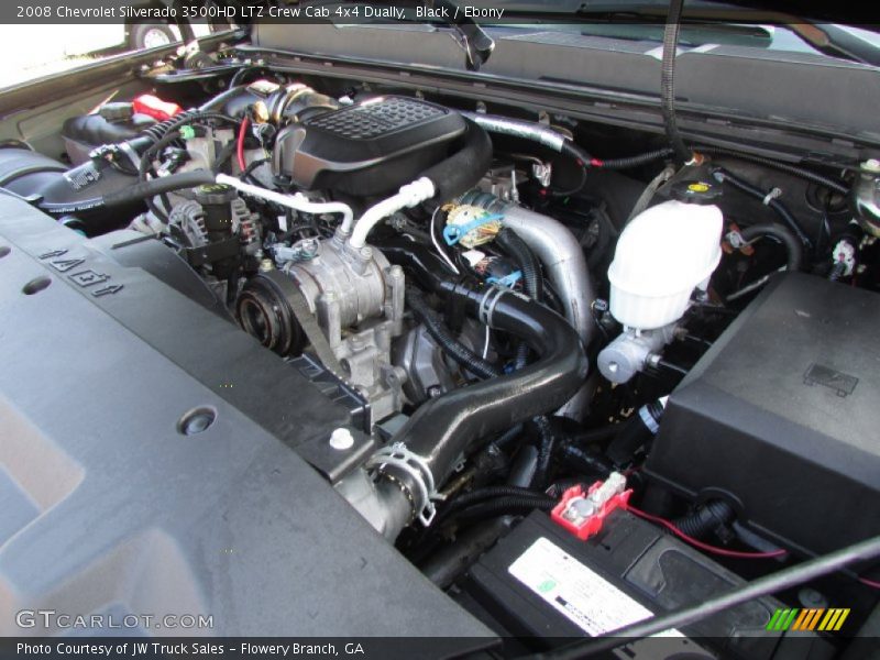 Black / Ebony 2008 Chevrolet Silverado 3500HD LTZ Crew Cab 4x4 Dually