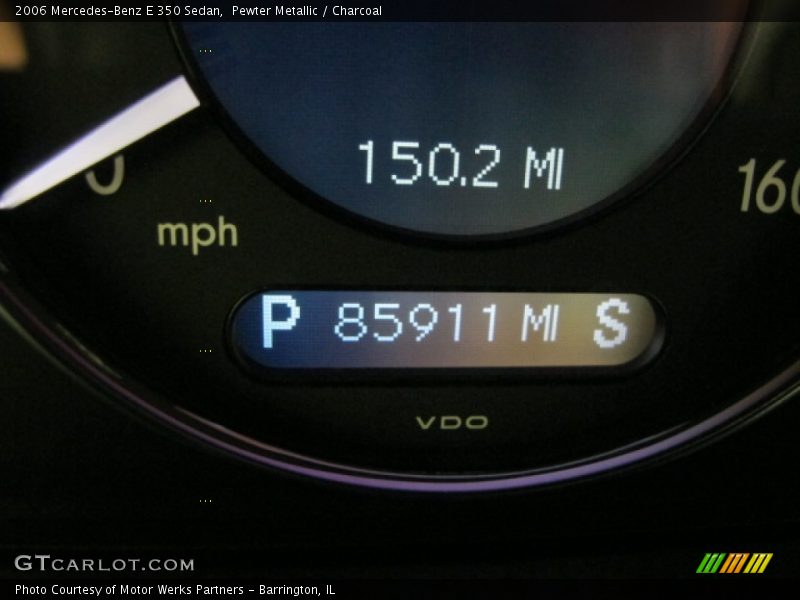 Pewter Metallic / Charcoal 2006 Mercedes-Benz E 350 Sedan