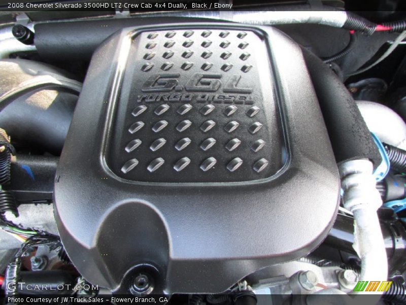 Black / Ebony 2008 Chevrolet Silverado 3500HD LTZ Crew Cab 4x4 Dually
