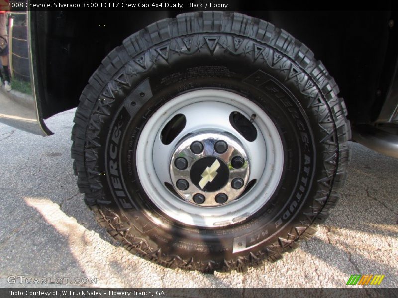 Black / Ebony 2008 Chevrolet Silverado 3500HD LTZ Crew Cab 4x4 Dually