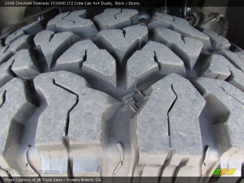 Black / Ebony 2008 Chevrolet Silverado 3500HD LTZ Crew Cab 4x4 Dually