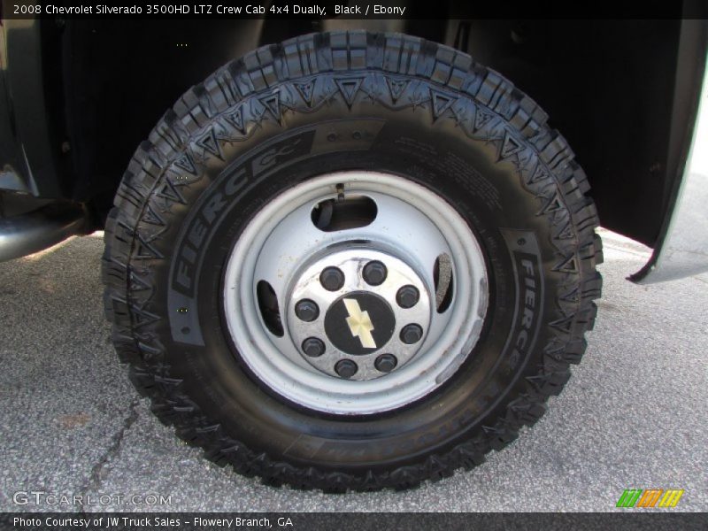 Black / Ebony 2008 Chevrolet Silverado 3500HD LTZ Crew Cab 4x4 Dually