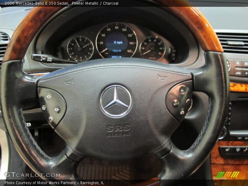 Pewter Metallic / Charcoal 2006 Mercedes-Benz E 350 Sedan